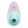 Stimulateur Pixie Dust air pulsé et vibrations - rose et menthe