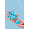 Vibro pour couples PleasureBerry bleu - FairyGasm