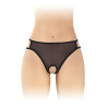 Culotte ouverte Ophelia - noir