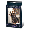 Robe Fetish Dinner résille Noir