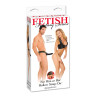 Gode-ceinture creux noir 15 cm