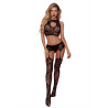 Top brassière et collant ouvert  - J Lingerie