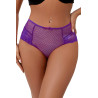 Tanga sexy pourpre à laçage