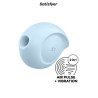 Double stimulateur Sugar Rush bleu - Satisfyer