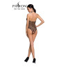 Body résille ouvert BS087 - Noir