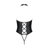 Body ouvert faux cuir Nancy - Passion