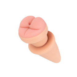 Extension de pénis + plug anal - Nature Skin