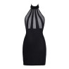 Robe noire V-9149 - Axami