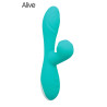 Vibro rabbit Caribbean Shine bleu - Alive