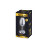 Plug métal bijou noir L - Alive