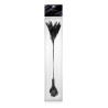 Mini cravache main avec plumes noires - Sweet Caress