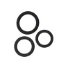 Set 3 cockrings silicone - Litolu