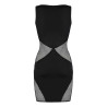 Robe noire V-9279 - Axami