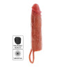 Gaine de pénis vibrante 20 cm - Toy Joy