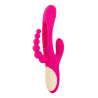 Triple vibro avec langue oscillante - Sweet Smile
