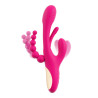 Triple vibro avec langue oscillante - Sweet Smile