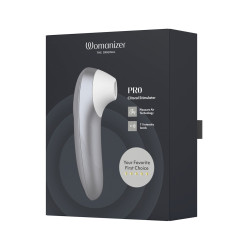 Stimulateur clitoridien Womanizer Pro argent