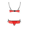 Ensemble lingerie seins nus Cherry - Passion