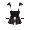 Ensemble 3 pièces lingerie Fetish - Cotelli Bondage