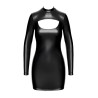 Mini robe Vixen F366 - Noir Handmade