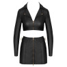 Ensemble top et jupe courte noir - Cottelli PARTY 