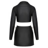 Ensemble top et jupe courte noir - Cottelli PARTY 