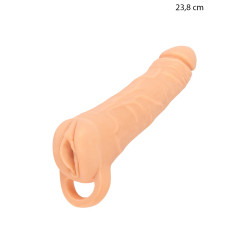 Masturbateur et extension de pénis  23,8 cm - Nature Skin