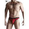 String en wetlook rouge - Regnes