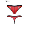 String en wetlook rouge - Regnes