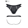 Jock strap noir wetlook - Regnes