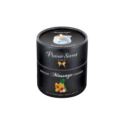 Bougie de massage gourmande fruits exotiques - Plaisir Secret