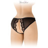Culotte noire ouverte Ambre - Fashion Secret