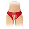Culotte rouge ouverte Ambre - Fashion Secret