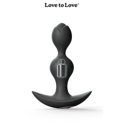 Plug anal vibrant Twinny Bud noir