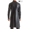 Manteau long wetlook Sergio - Regnes