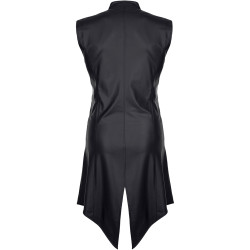 Veste longue sans manche wetlook Marco - Regnes