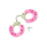 Menottes fourrure rose - Litolu