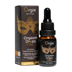Gel d'excitation du Clitoris Orgasm Drops Vibe 15ml