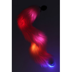 Plug anal Licorne avec queue lumineuse - Taboom