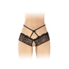 Culotte ouverte noire Celia - Fashion Secret