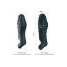 Gaine de pénis 3 en 1 Ryzer Pine Grey - Man Wan