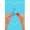Mini vibro rechargeable BlissKey bleu - FairyGasm