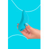 Mini vibro rechargeable DelightfulWave bleu - FairyGasm