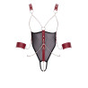 Body de bondage ouvert et seins nus - Cottelli Bondage