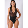 Body noir Evalie - Passion