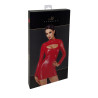 Mini robe Bombshell F367 - Noir Handmade