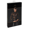 Chemise dentelle Noirelle F377 - Noir Handmade