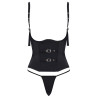 Ensemble corset seins nus noir - Cottelli PARTY 