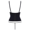 Ensemble corset seins nus noir - Cottelli PARTY 