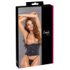 Ensemble corset seins nus noir - Cottelli PARTY 